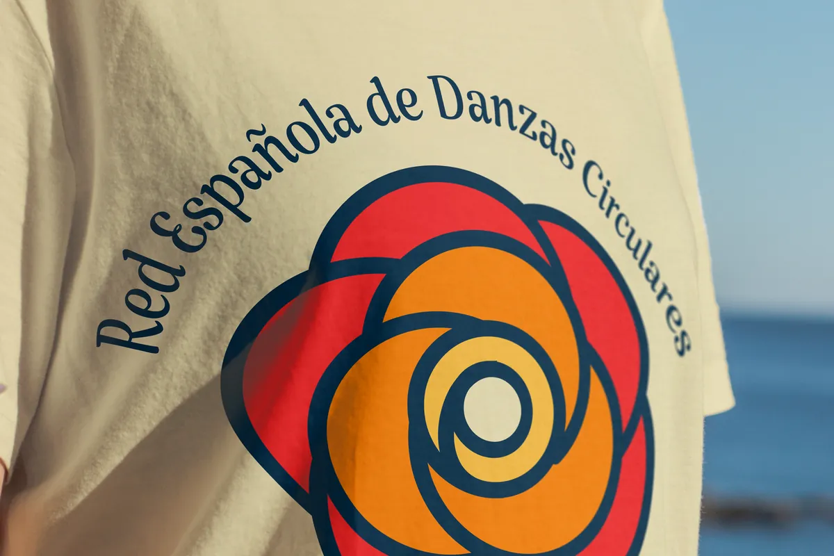 T-shirt with the network's brand